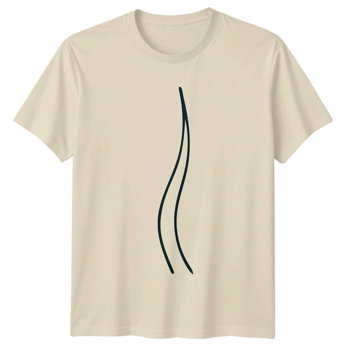 Simple Coffee Steam Minimalist Icon T-Shirt Minimalist Coffee Lover