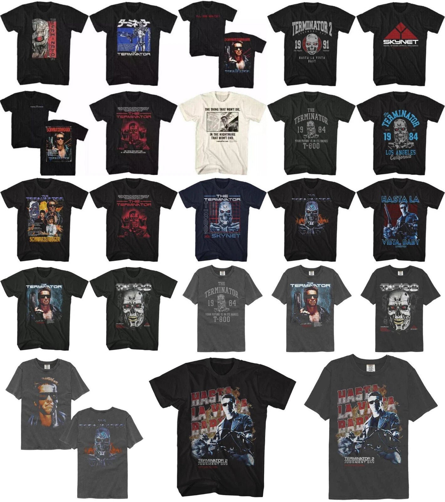 Pre-Sell Terminator Movie Licensed T-Shirt #2