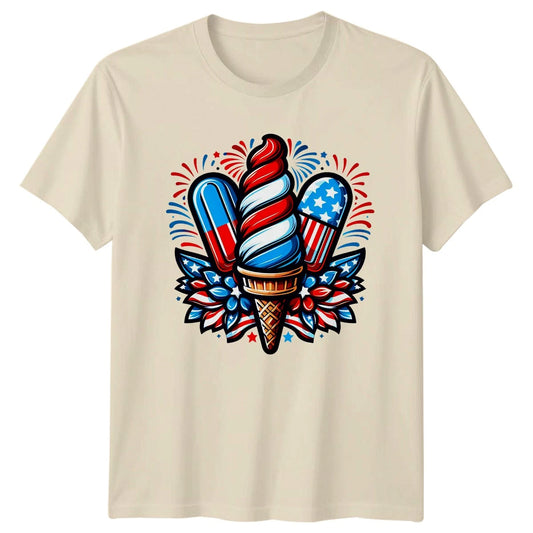 Red White Blue Treats T-Shirt 4th July Independence Day Gift For Him And Her