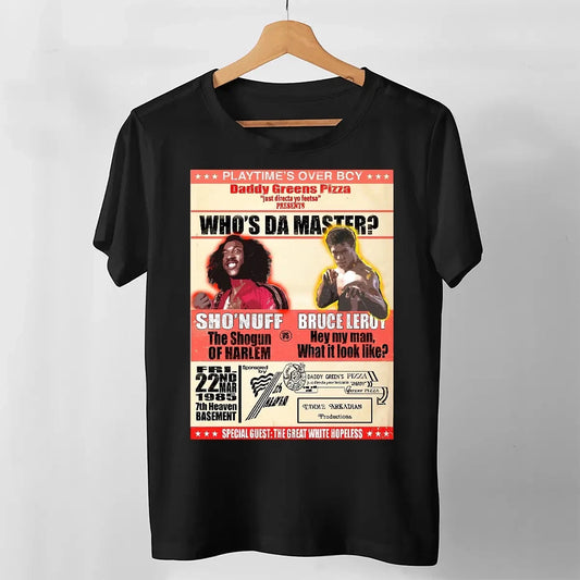 Sho Nuff Bruce Leroy Black Best Shirt For Boys Best Selling Graphic Shirt Men Se