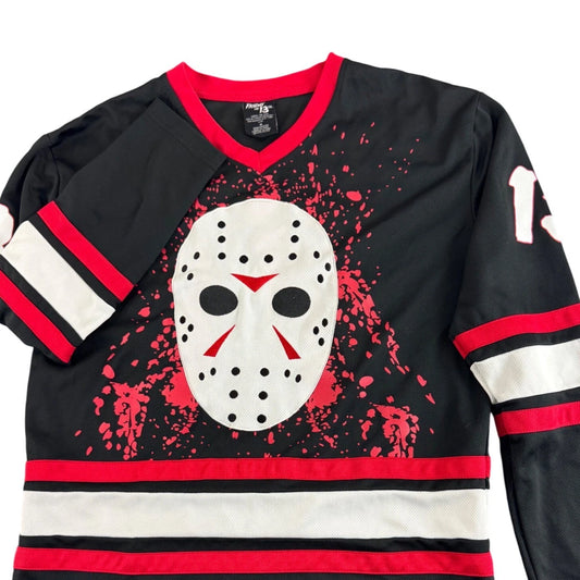 Friday the 13th Jason Voorhees Hockey Jersey Number 13 Halloween Costume