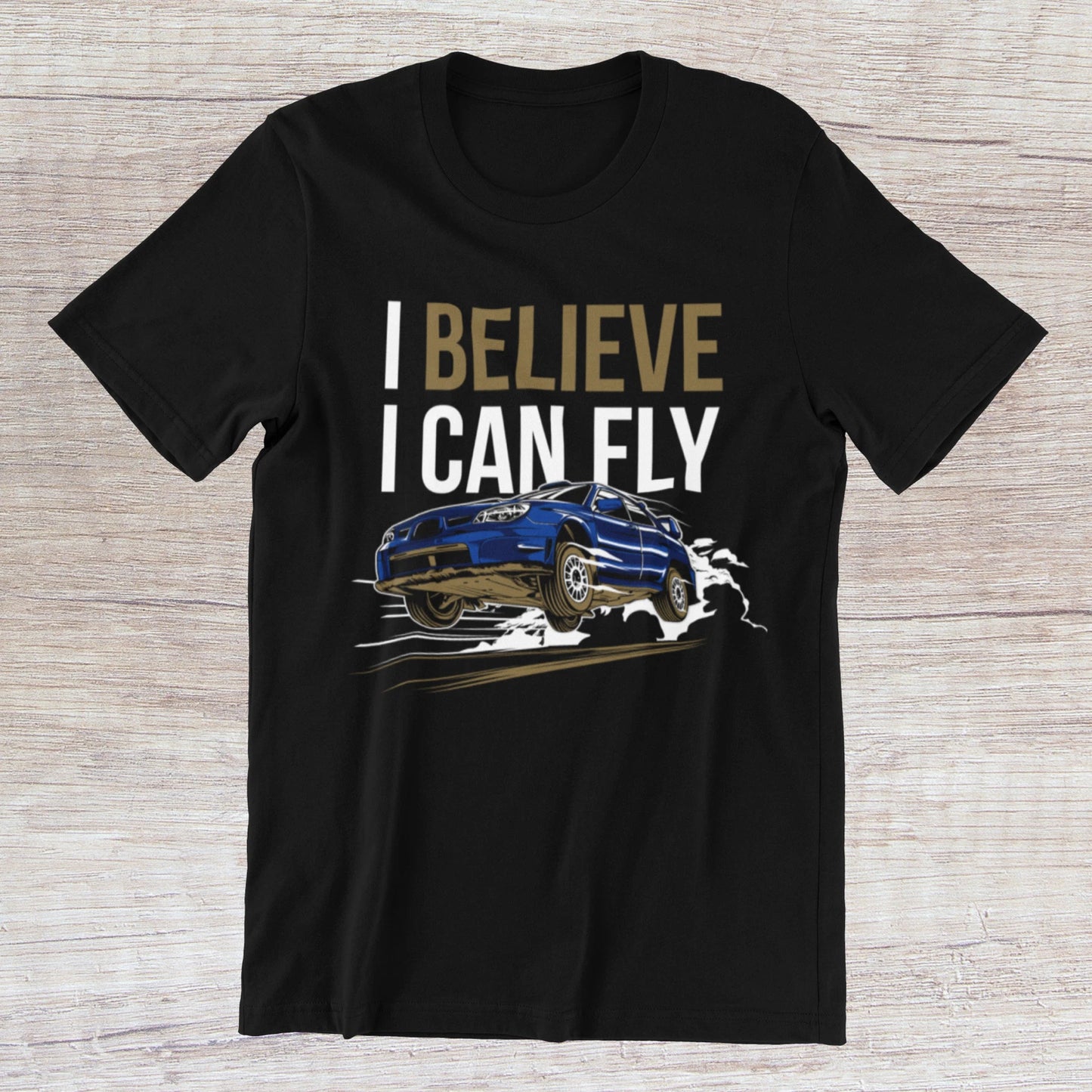 Subaru Impreza WRX STi T-Shirt JDM Custom Car Garage on Ring Spun Cotton Tee