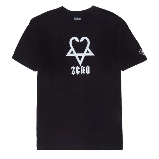 Zero Bam Snake-A-Gram Tee Black Skateboard Mens