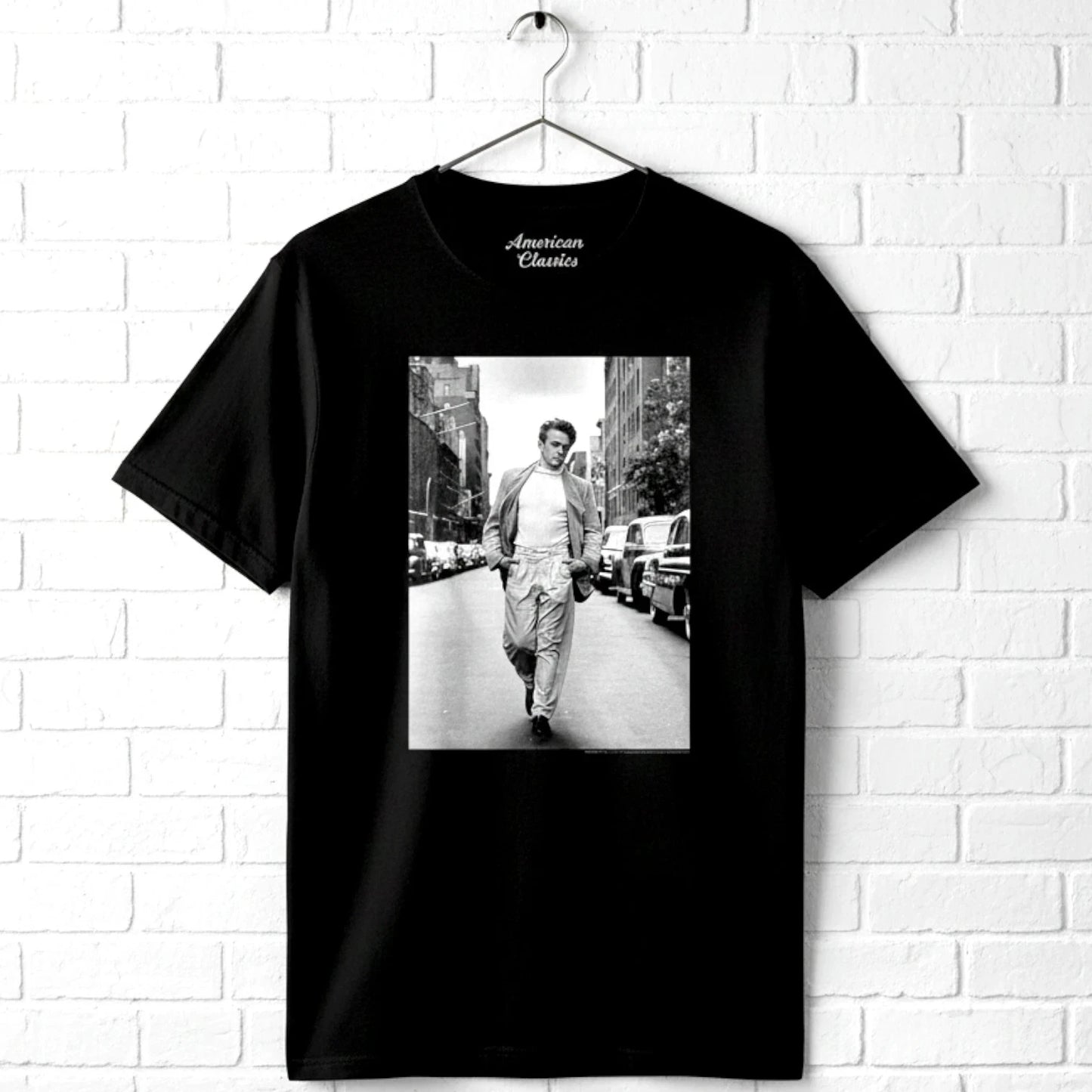 James Dean New York Walk Men's T Shirt