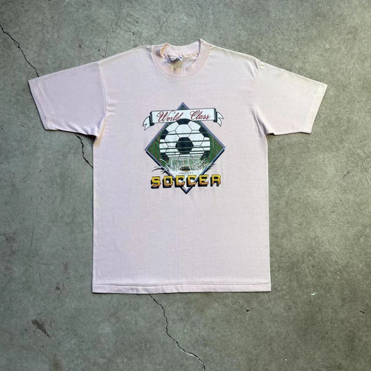 World Class Soccer Football 1991 Ohio America Women's Vintage 90s Sports T-shirt