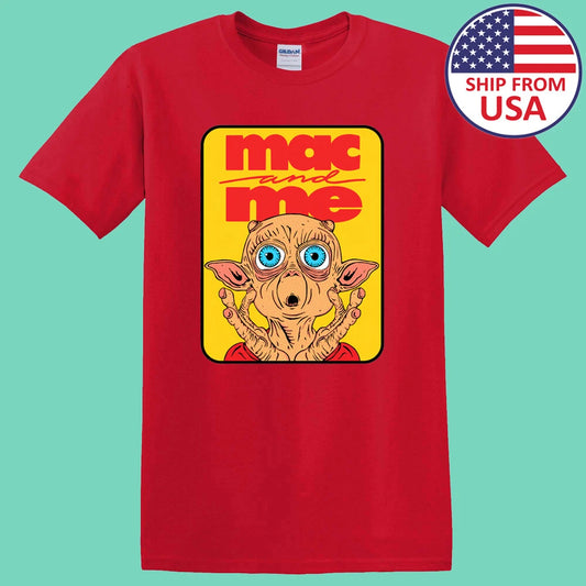 Mac And Me Movie Men's Red Size S-5XL