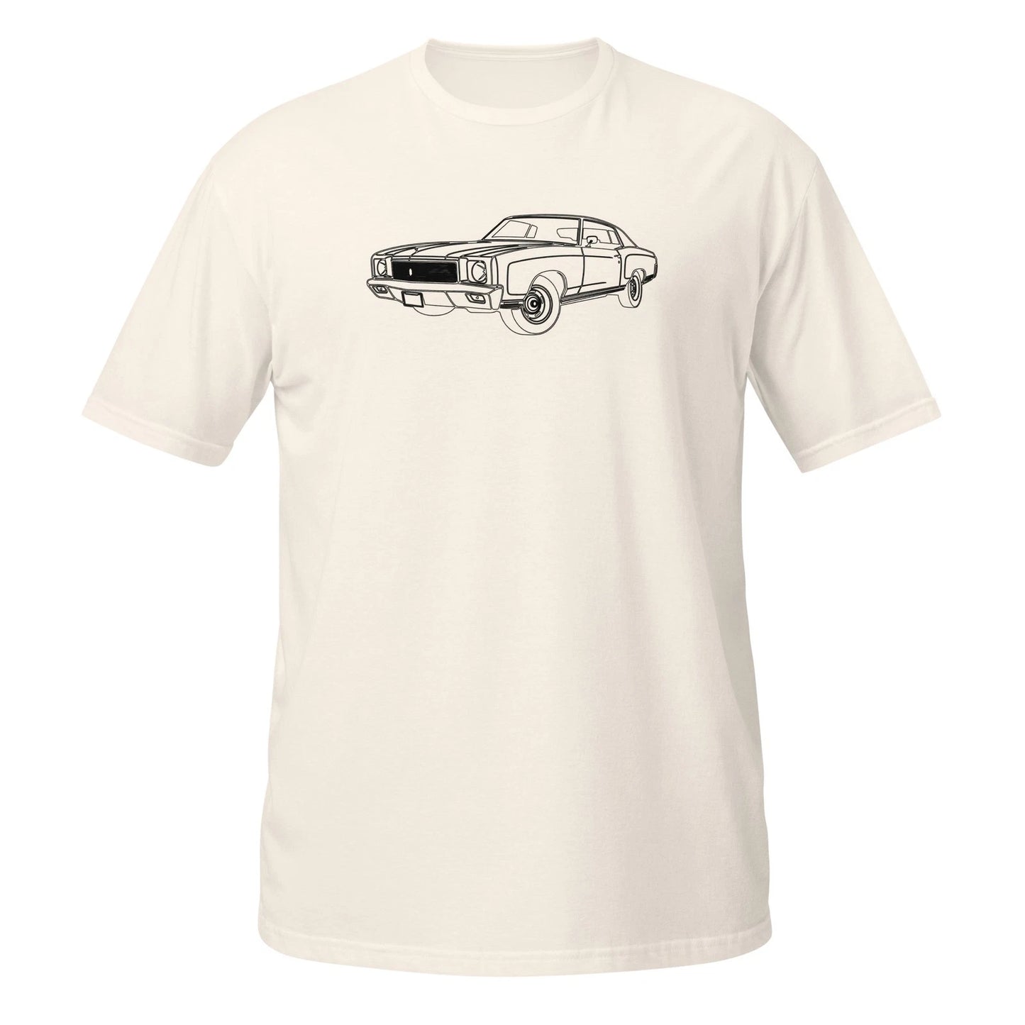 Comfy T-Shirt For Chevrolet Montelo 1971 Car Lovers Birthday Gift Stylish Tee