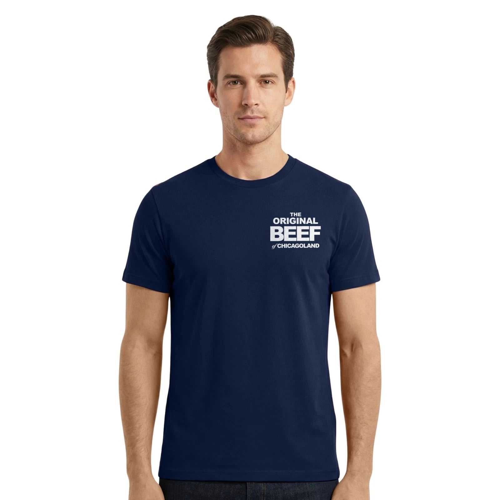 The Original Beef of Chicagoland T-Shirt Funny TV Show Restaurant Tee Gift Fans