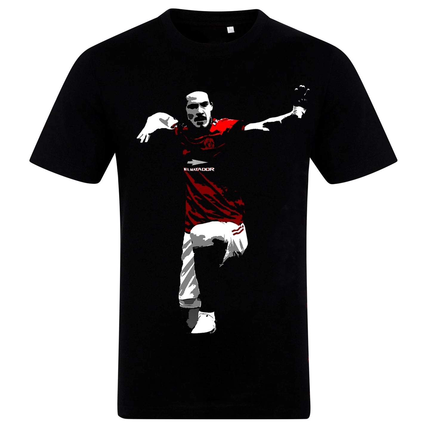 Fan Originals Manchester Soccer Legend Edinson Cavani T-Shirt in United Kit