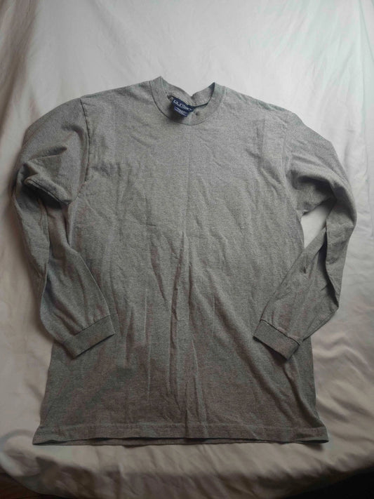 Puritan T-Shirt Mens Medium Gray Minimalist Preppy Basics Dadcore Loungewear