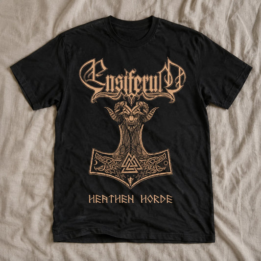 ENSIFERUM Heavyweight T-Shirt 220GSM | Men’s Women’s Premium Regular 100% Cotton