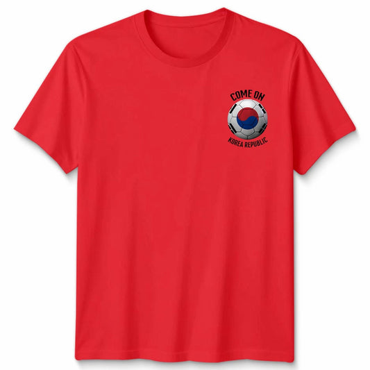 Come On Korea Republic Football Unisex Kids T-Shirt Country Pride Soccer Tee #WC