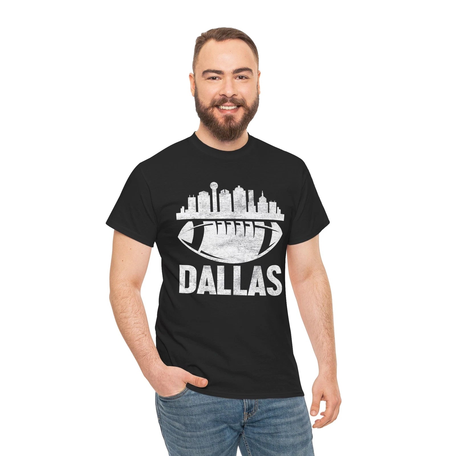 Dallas T-Shirt - Football Tee for Scoring Fans & Touchdown Lovers