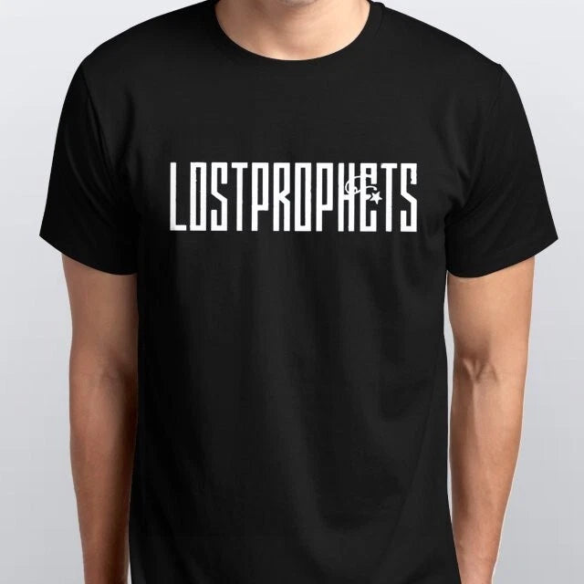 LOSTPROPHETS T-SHIRT All sizes S M L XL XXL colours Black, White