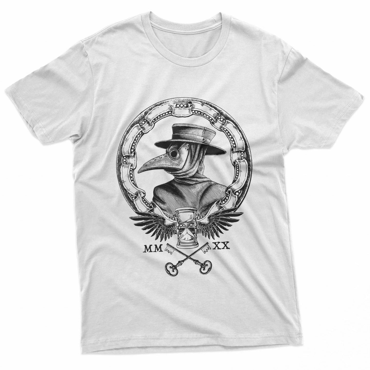 Plague Doctor Crow Mask Vintage T-Shirt