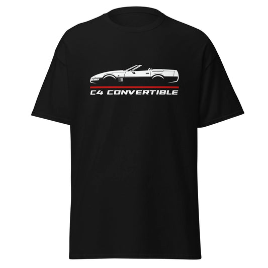 Premium T-Shirt For Chevrolet Corvette C4 Convertible 1994 Enthusiast Gift