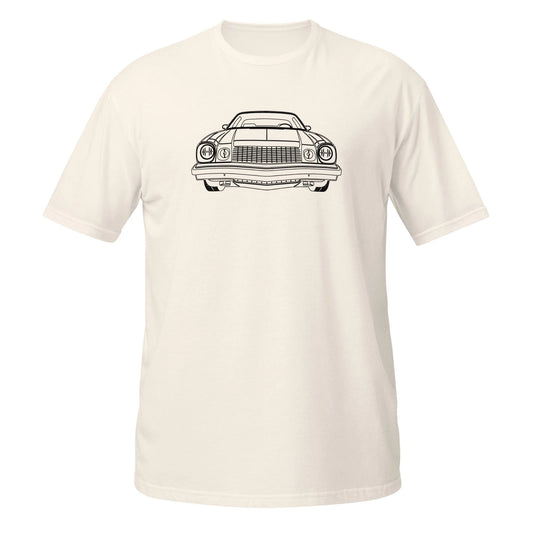 Comfy T-Shirt For Chevrolet Camaro 1977 Car Lovers Birthday Gift Stylish Tee