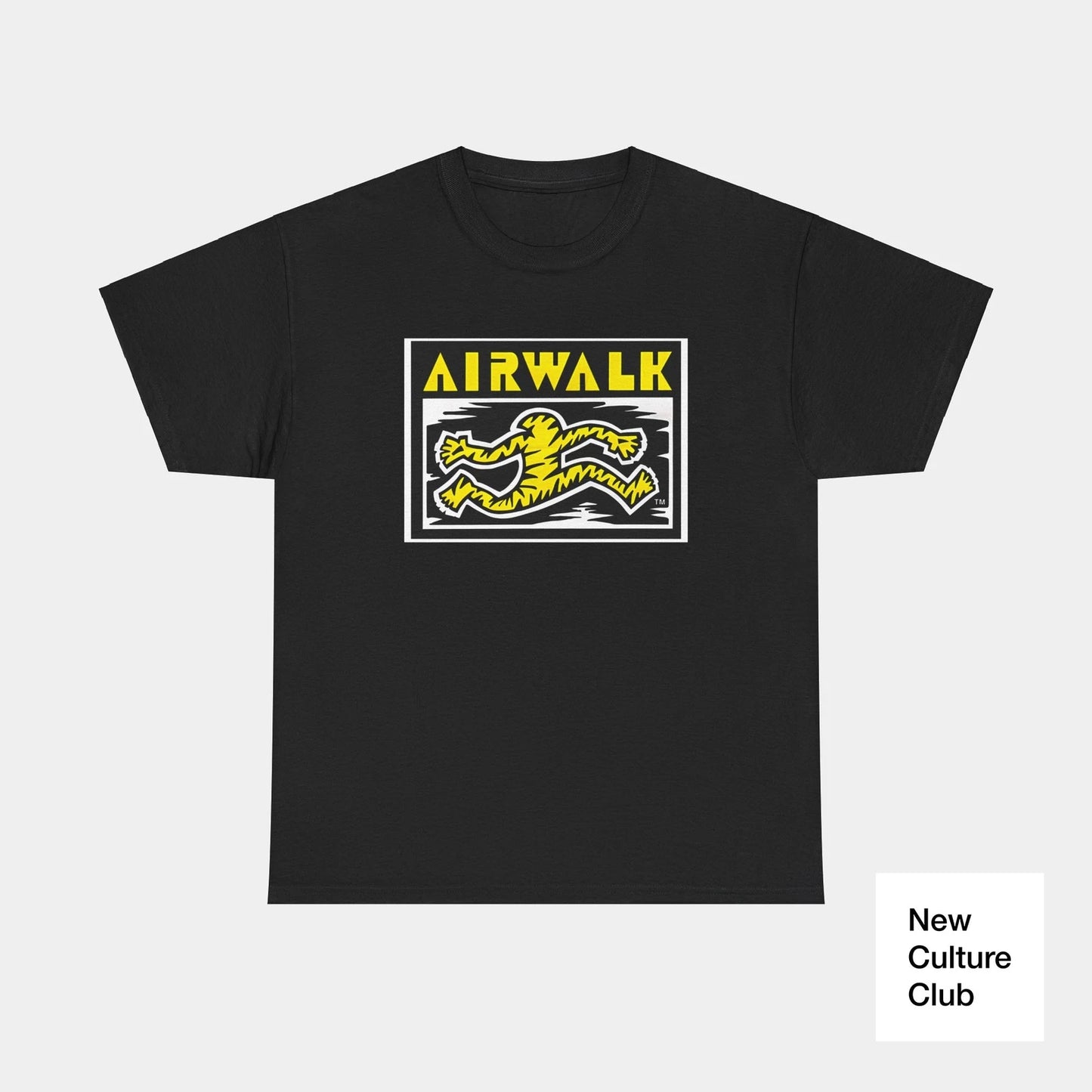Airwalk Vintage Retro 90s 80s Skateboarding T Shirt Design