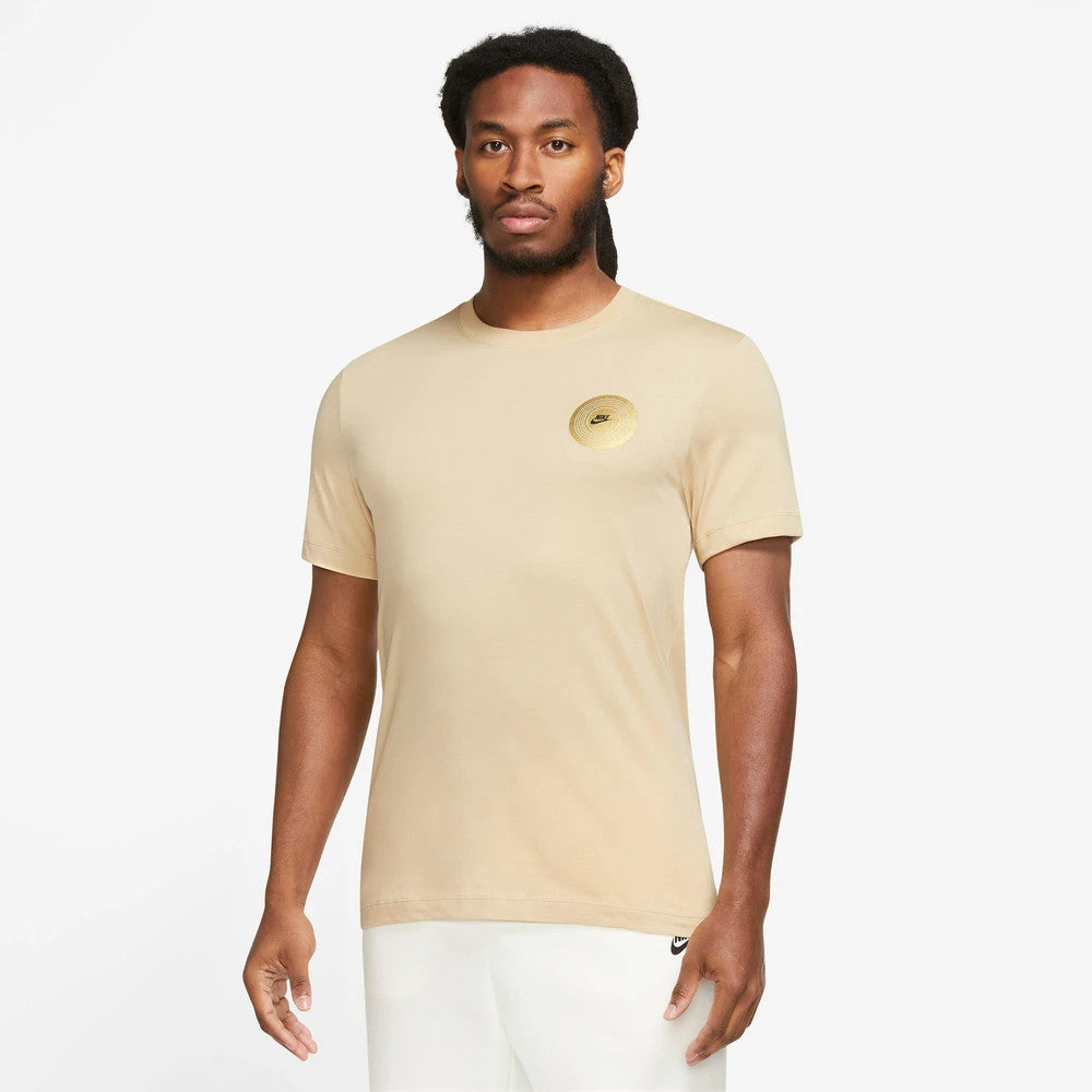 NIKE Men's XL Khaki T-Shirt Regular Fit NWT Suze X Large