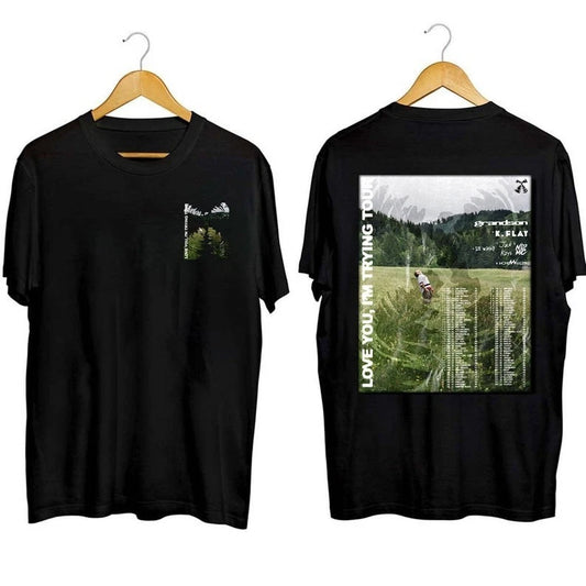 Grandson Love You, I'm Trying Tour 2023 Shirt, Grandson Rapper 2023 Tour Shirt