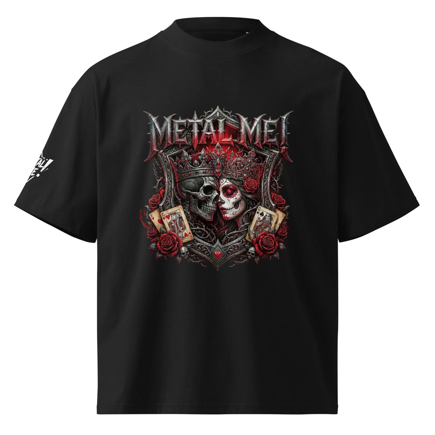 t-shirt Metal style  Street , à 100 % en coton biologique .