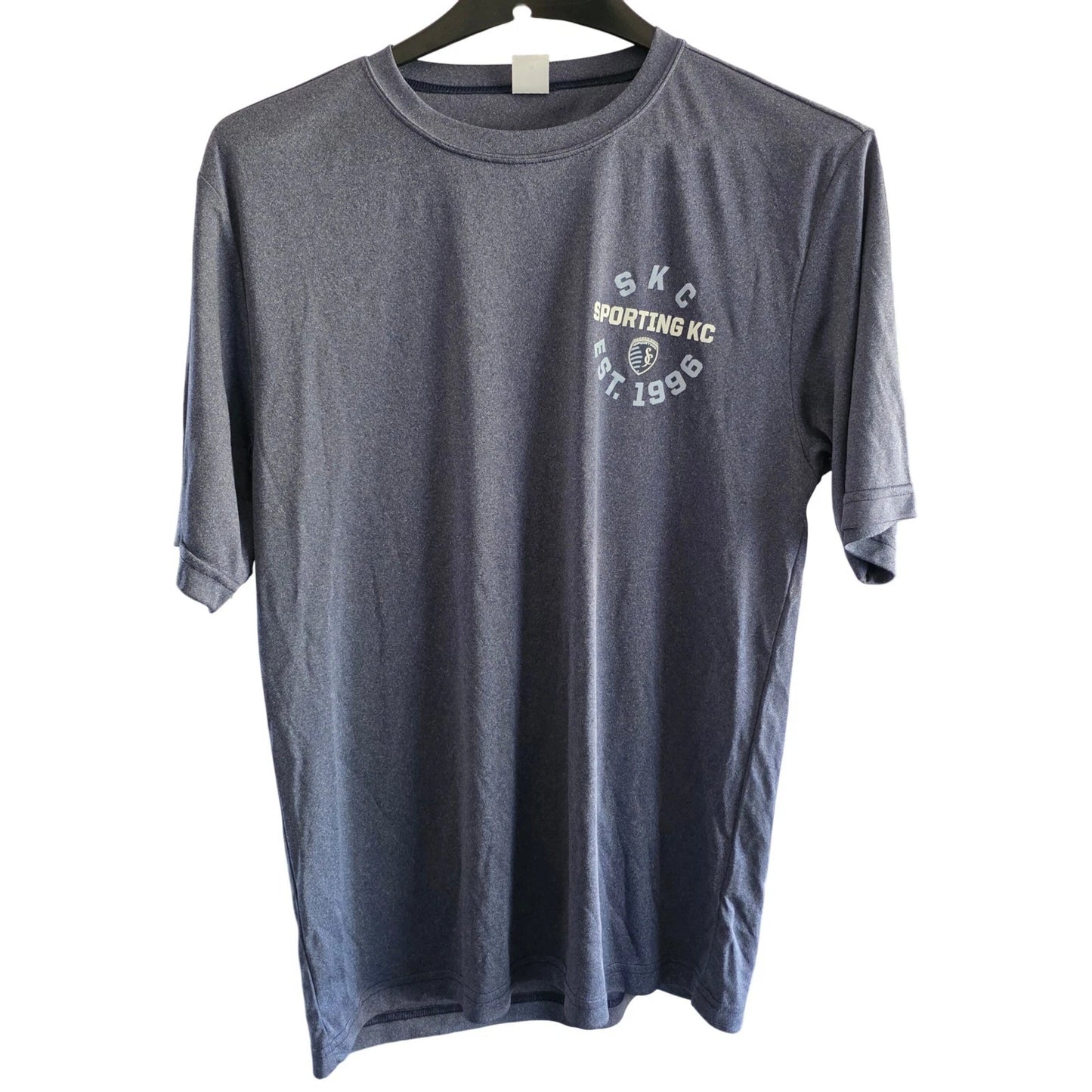 MLS Sporting KC T-Shirt MLS Gray Small Soccer Fan Apparel NWOT