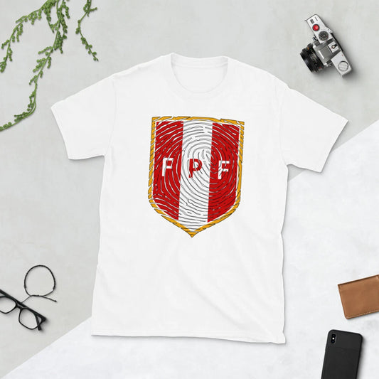 FEDERACION PERUANA DE FUTBOL PERUVIAN SOCCER FAN Short-Sleeve Unisex T-Shirt
