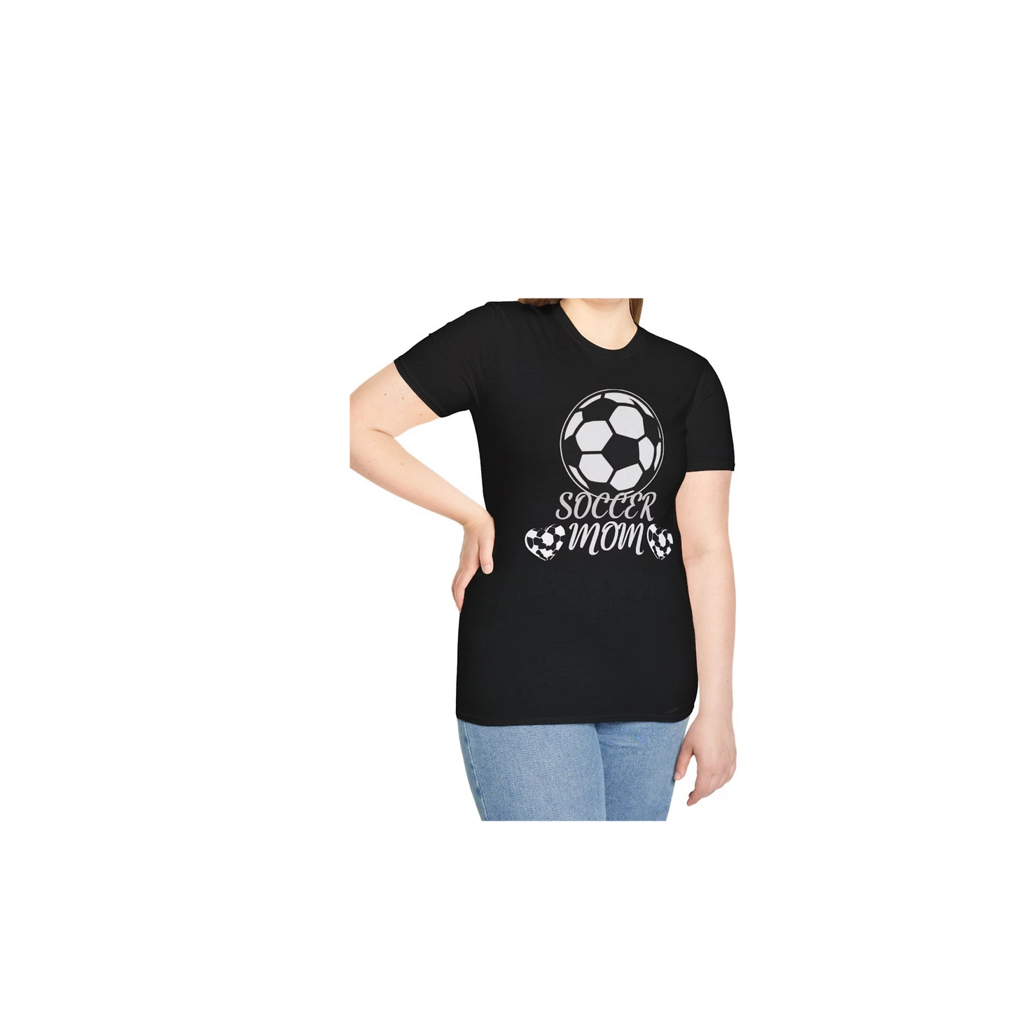 Soccer Mom T-Shirt Sportswear for Moms Comfortable Tee Gift for Mothers Unisex
