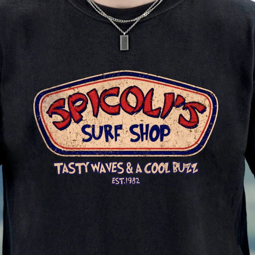 Spicoli's Surf Shop T-shirt | Fast Times Inspired Tee, Funny Beach Shirt
