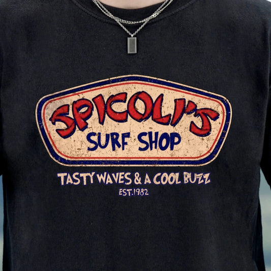 Spicoli's Surf Shop T-shirt | Fast Times Inspired Tee, Funny Beach Shirt