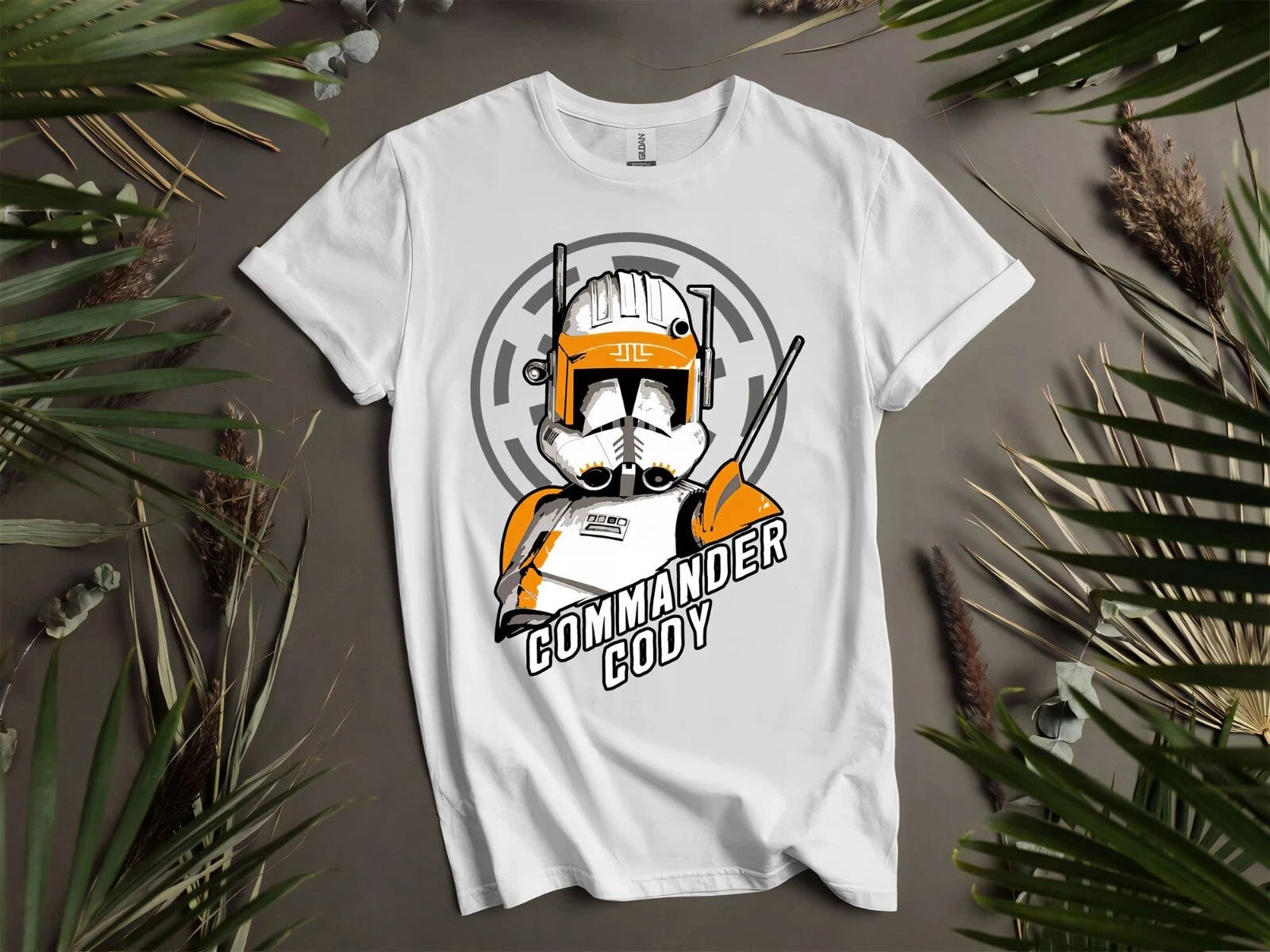 Star Wars The Clone Wars Commander T-shirt T shirt Men Women Unisex Tshirt K778