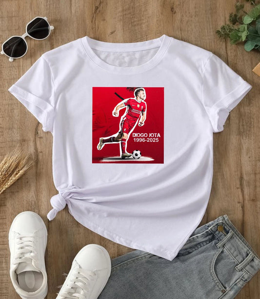 Diogo Jota T-Shirt, In Memory of Jota, Retro Tribute Soccer Fan Tee, Unisex Top