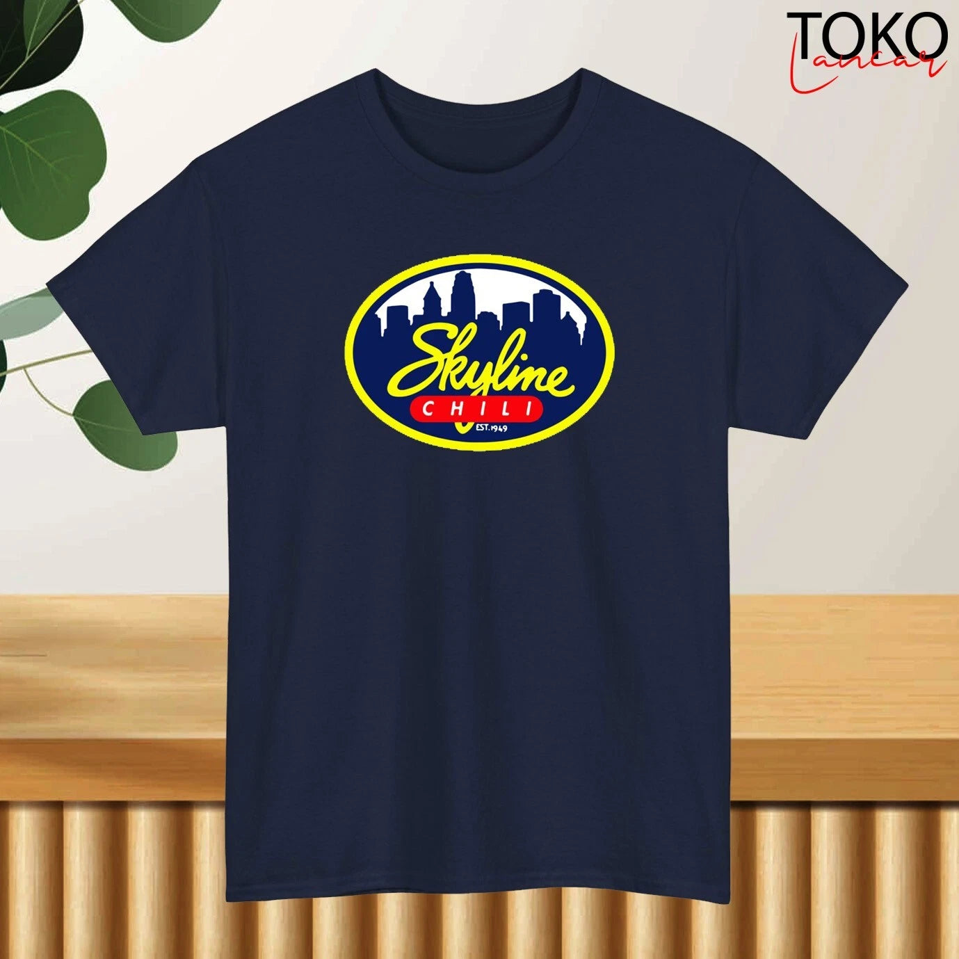 Skyline Chili Food Logo Mens Cotton Graphic T-Shirt - USA STOCK - NO IMPORT FEES