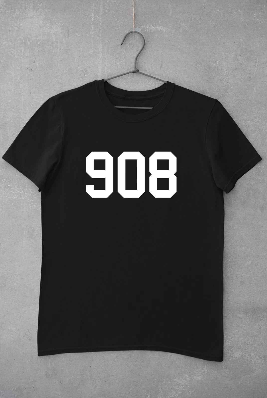New Jersey Shirt, 908 Area Code, Elizabeth, Plainfield, Linden