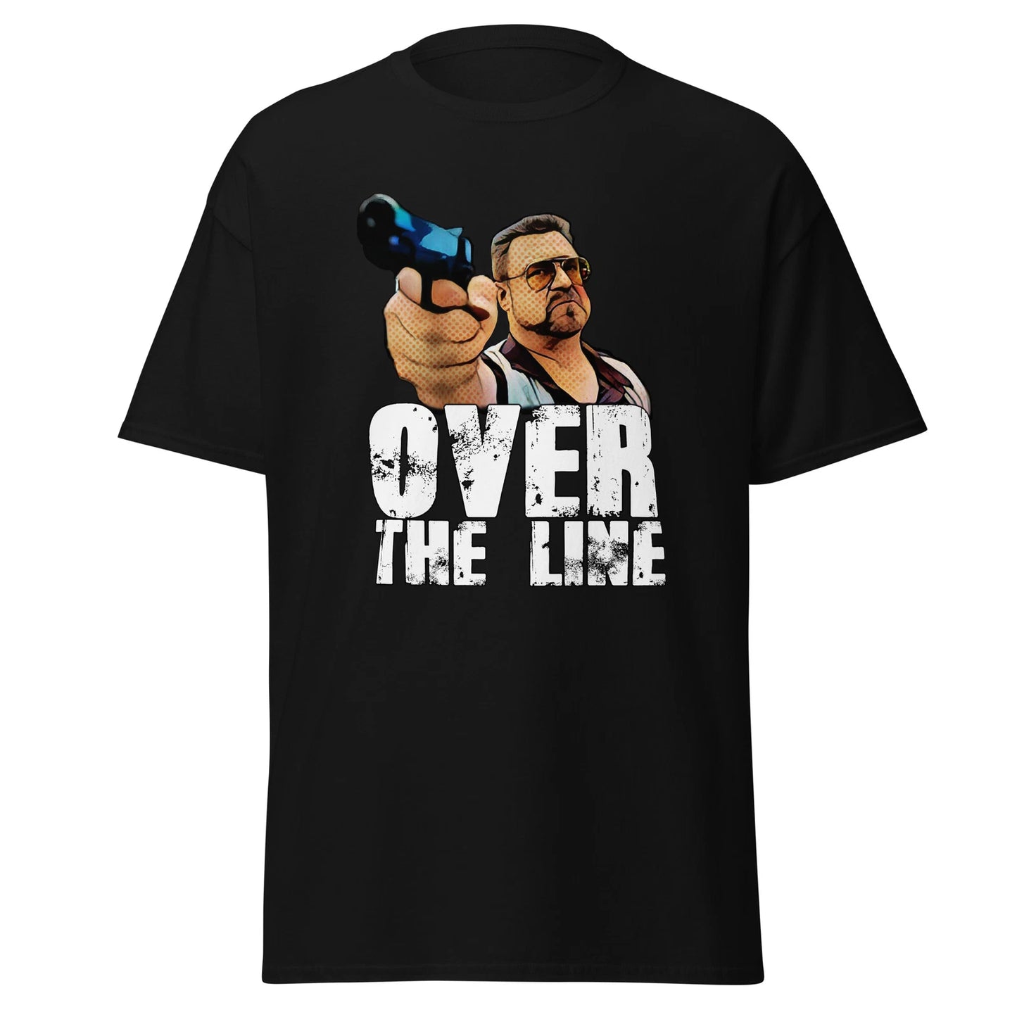 the big lebowski classic tee Over the line Walter sobchack