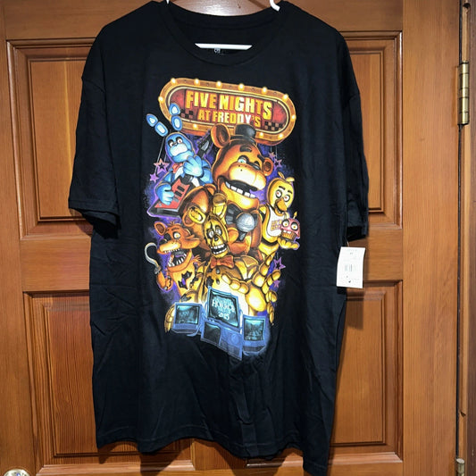 Five Nights At Freddy’s Universal Studios Horror Nights 2025 T-Shirt XL New