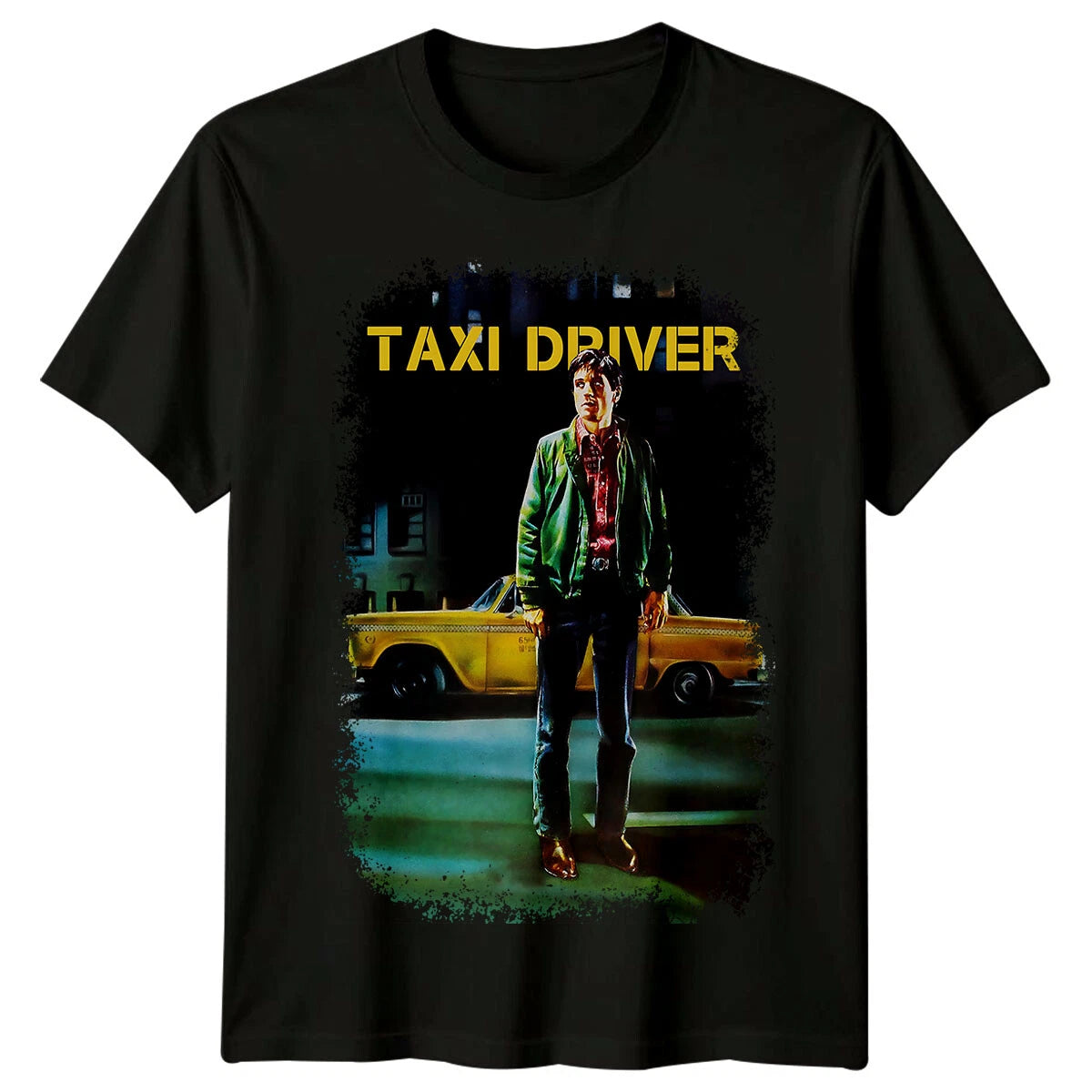 Taxi Driver (1976) Movie Poster Inspired T-Shirt Retro Classic 70s Tee Unisex