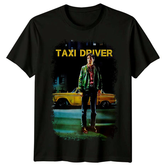 Taxi Driver (1976) Movie Poster Inspired T-Shirt Retro Classic 70s Tee Unisex