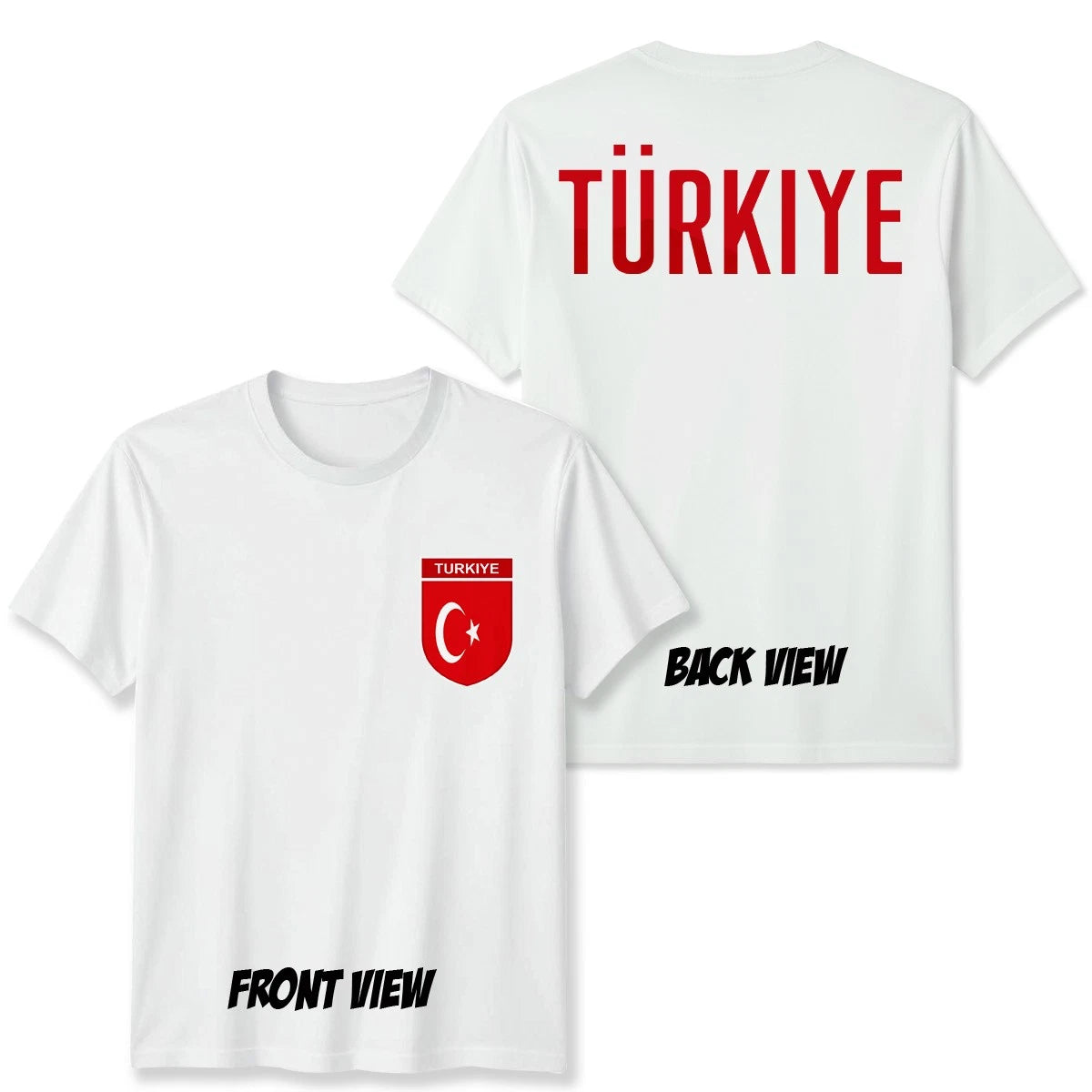 Turkiye Football Unisex Kids T-Shirt Country Pride Soccer Tee #WC