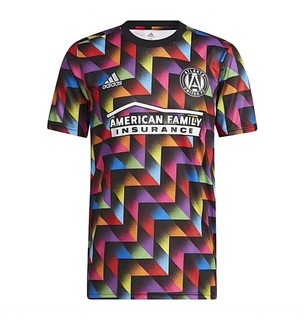 Adidas MLS Men's Atlanta United F.C Pride Pre-Match Short Sleeve Jersey
