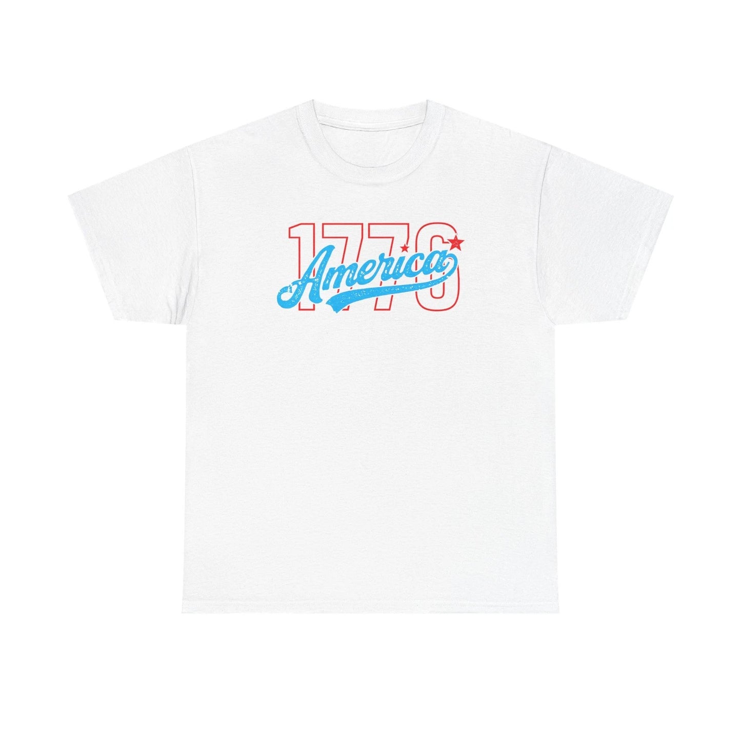 Retro America 1776 T-Shirt | Patriotic Fourth of July Tee