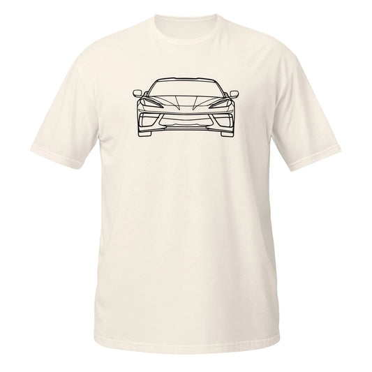 Comfy T-Shirt For Chevrolet Corvette C8 Car Lovers Birthday Gift Stylish Tee