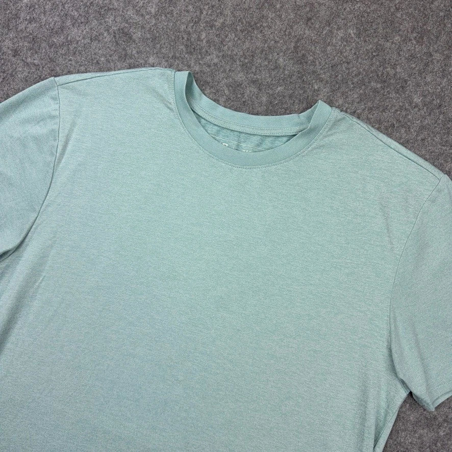 BKE T Shirt Mens Medium Green Performance Fabric Stretch Athletic Activewear