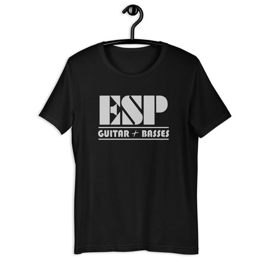 Classic ESP Guitars-Inspired Basses Logo T-Shirt - Black & Navy S-5XL