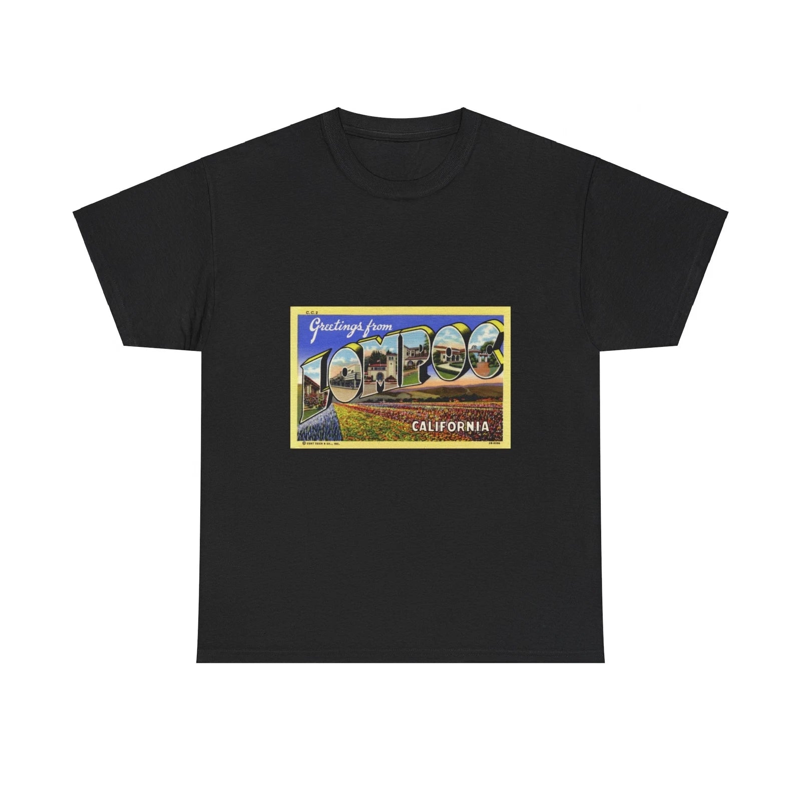 Greetings from Lompoc California (Greeting Postcards) T-Shirt