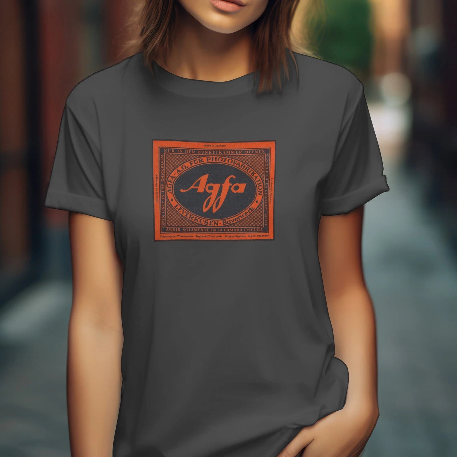 Vintage Agfa Brovira T-Shirt - Unisex Softstyle Tee for Photography Enthusiasts