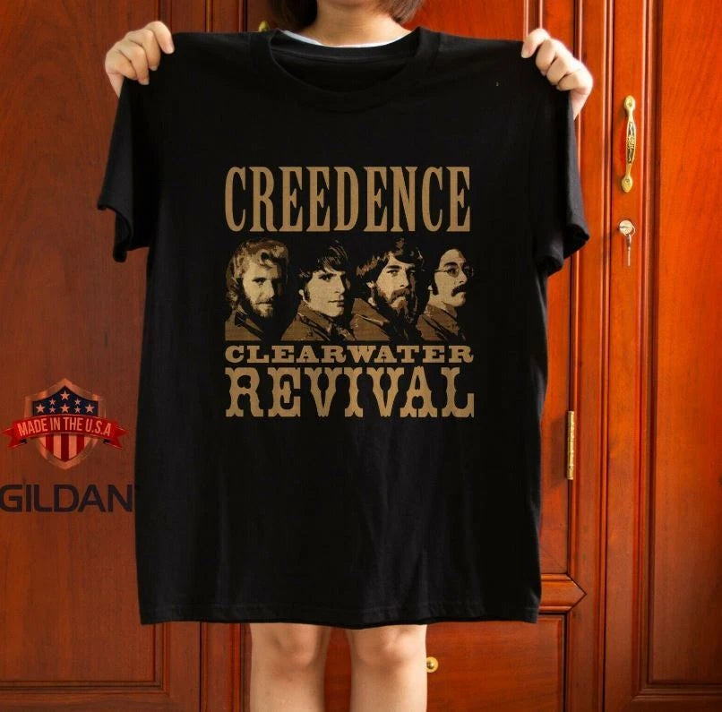 Creedence Clearwater Revival Unisex T-Shirt Size S-5XL
