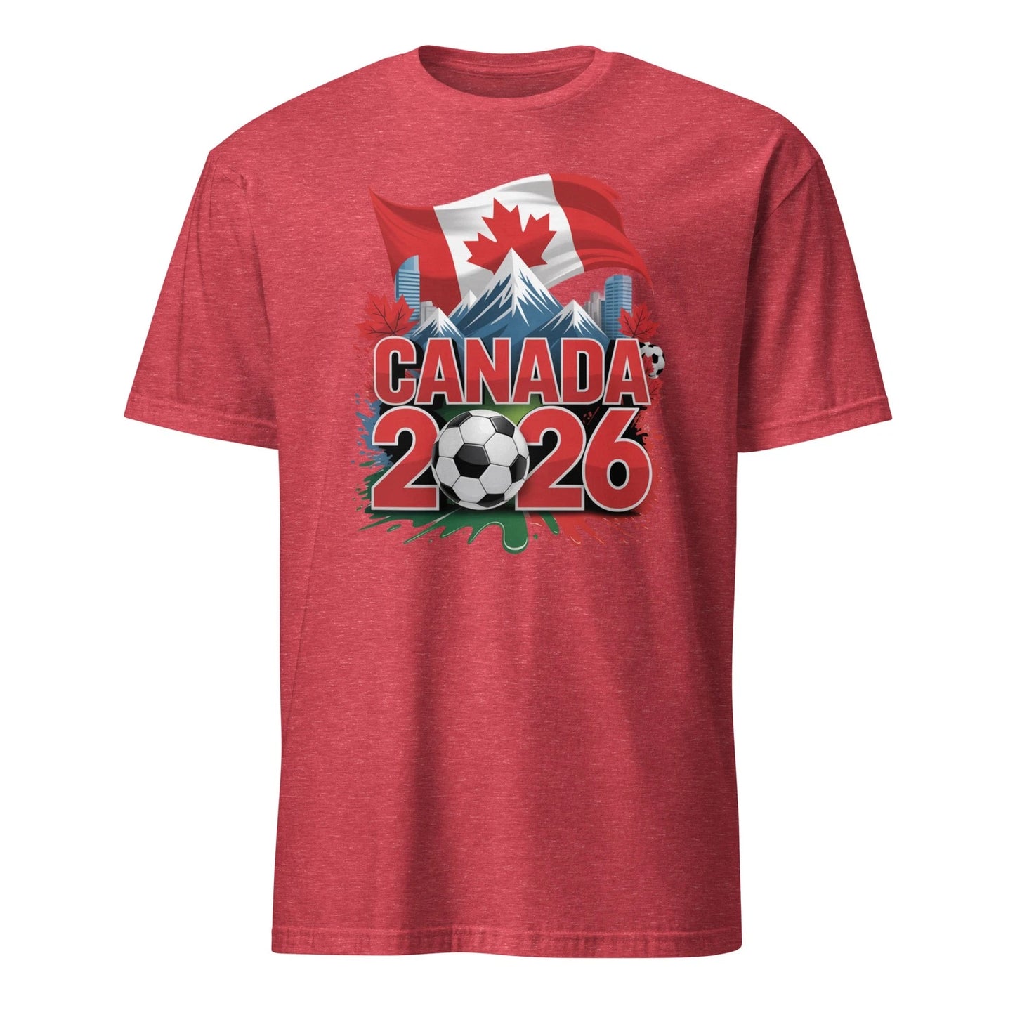 2026 World Cup Soccer T-Shirt / Jersey | Red | Canada | USA | Mexico & Many more