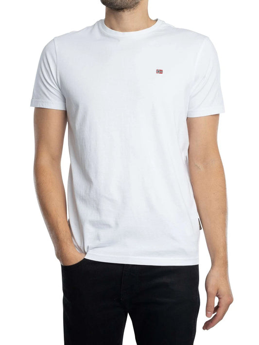 Napapijri Men's Salis Regular T-Shirt, White