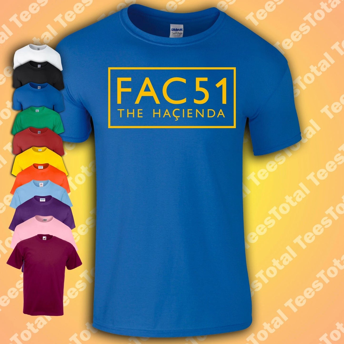 Fac 51 T-Shirt | The Hacienda | Madchester Happy Mondays New Order Stone Roses